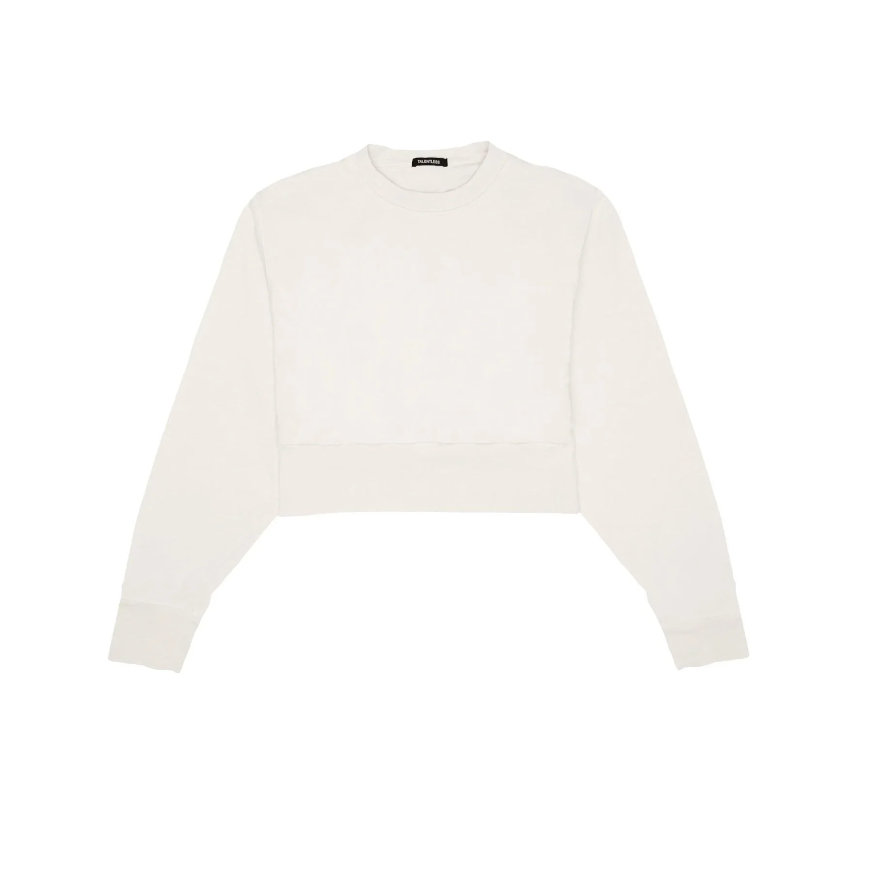 WOMENS DOLMAN CROP CREWNECK - Image 6