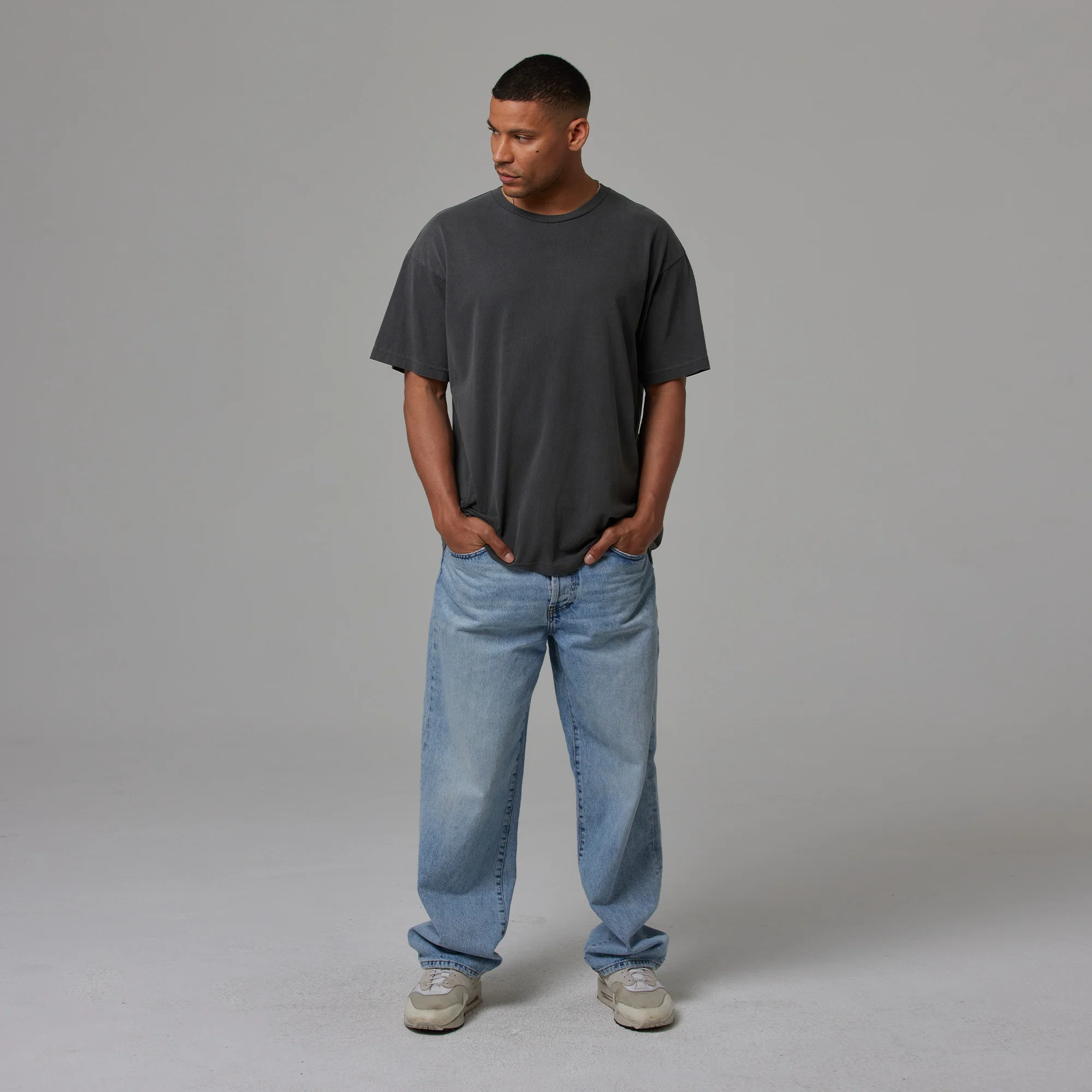 MENS DROP SHOULDER TEE 6 PACK - Image 4