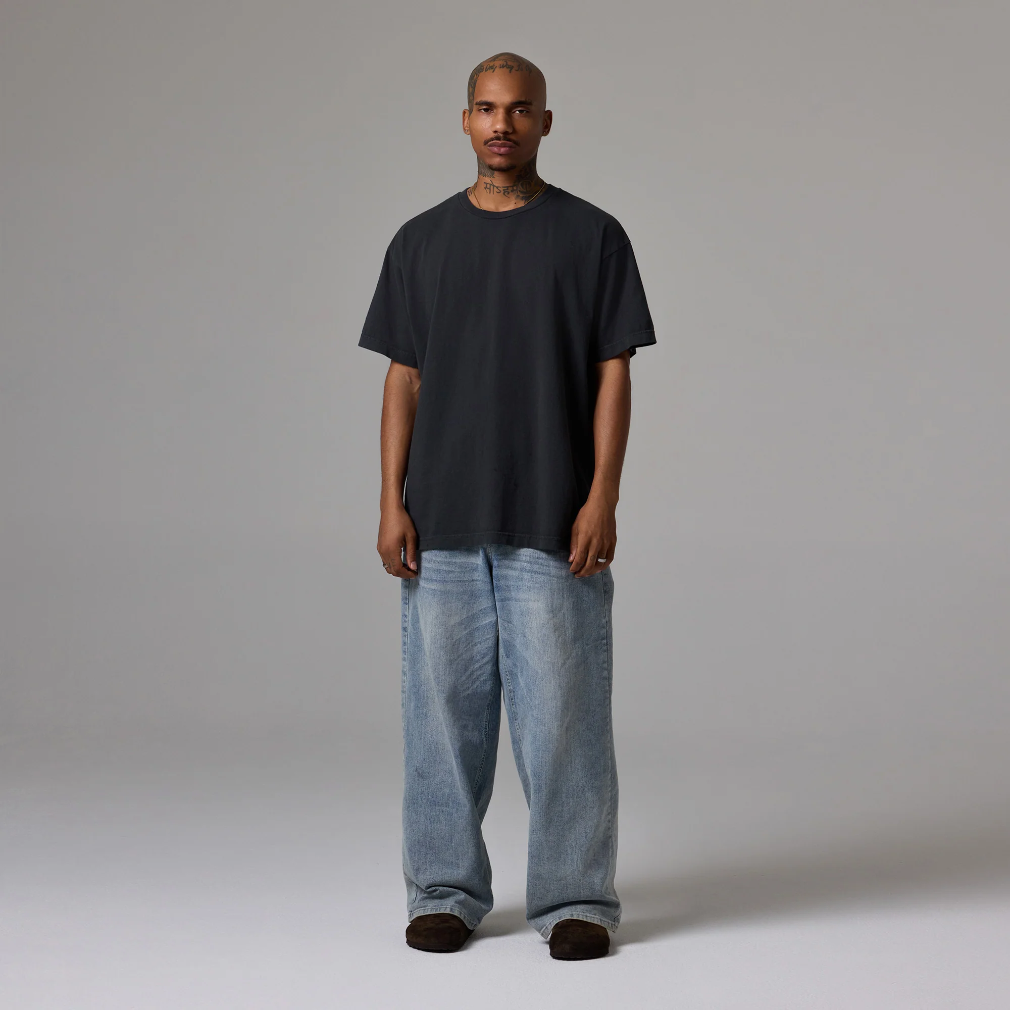 MENS DROP SHOULDER TEE 3 PACK - MIX & MATCH - Image 44