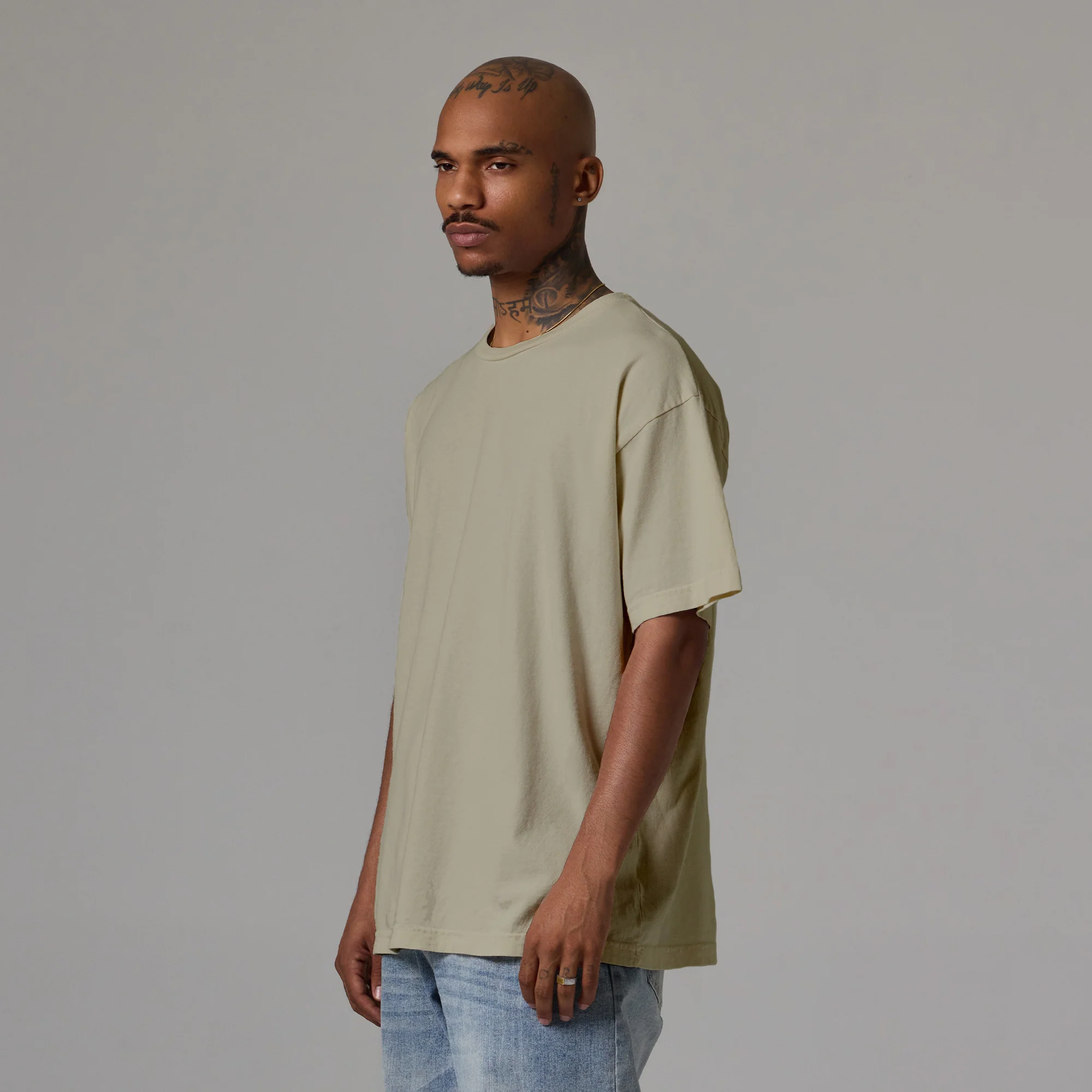 MENS DROP SHOULDER TEE 3 PACK - MIX & MATCH - Image 56