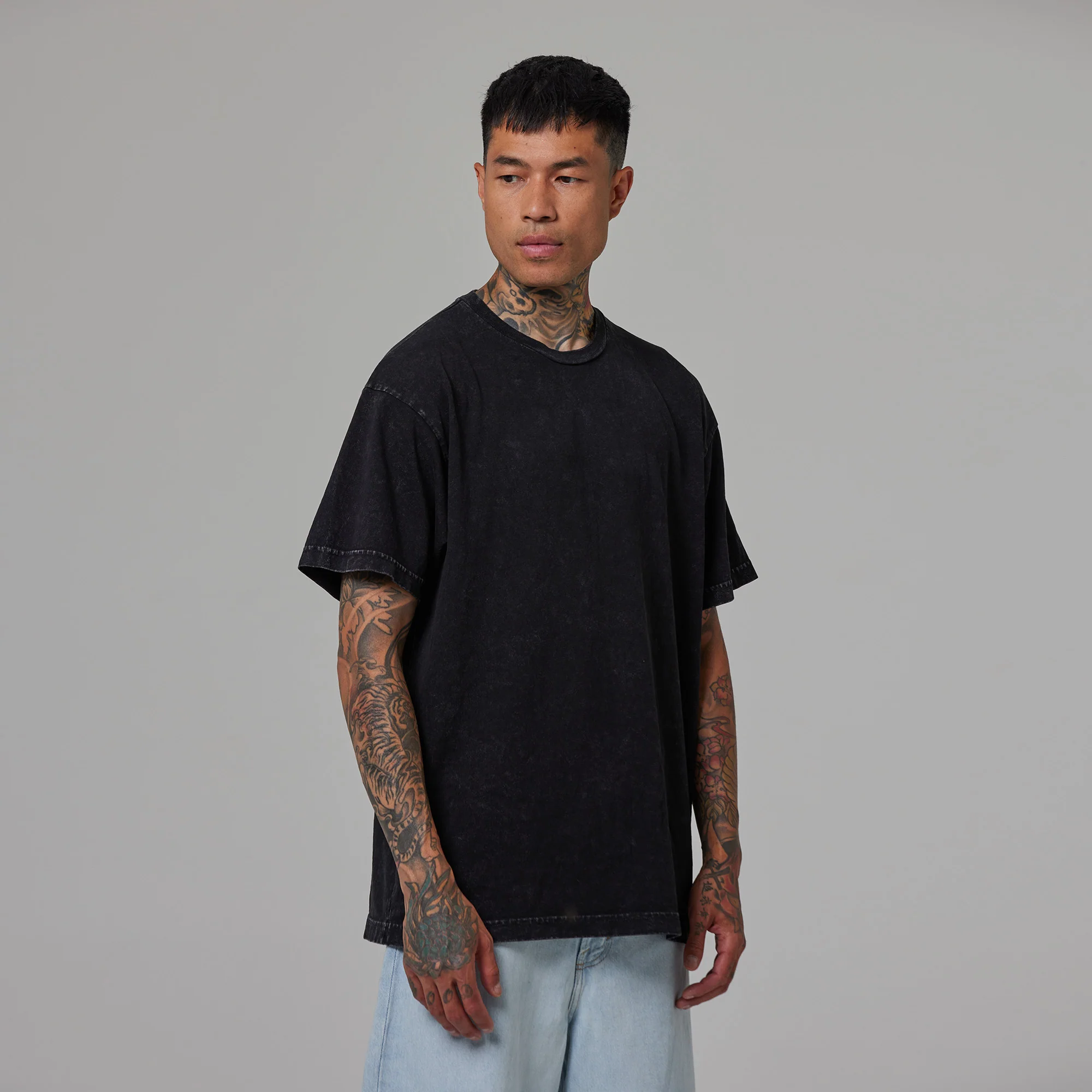 MENS DROP SHOULDER TEE - Image 13