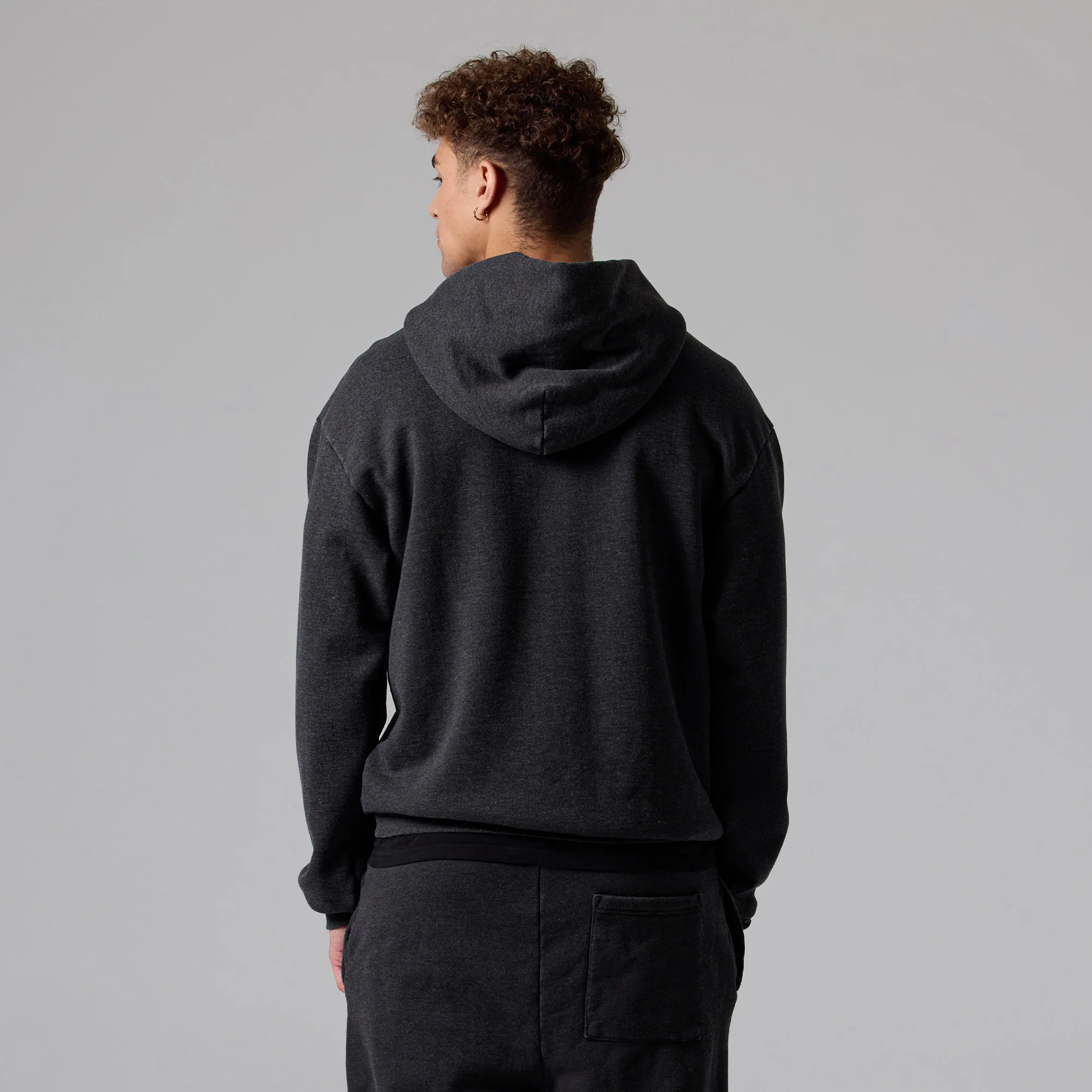 MENS HEATHER HEAVYWEIGHT HOODIE - Image 9