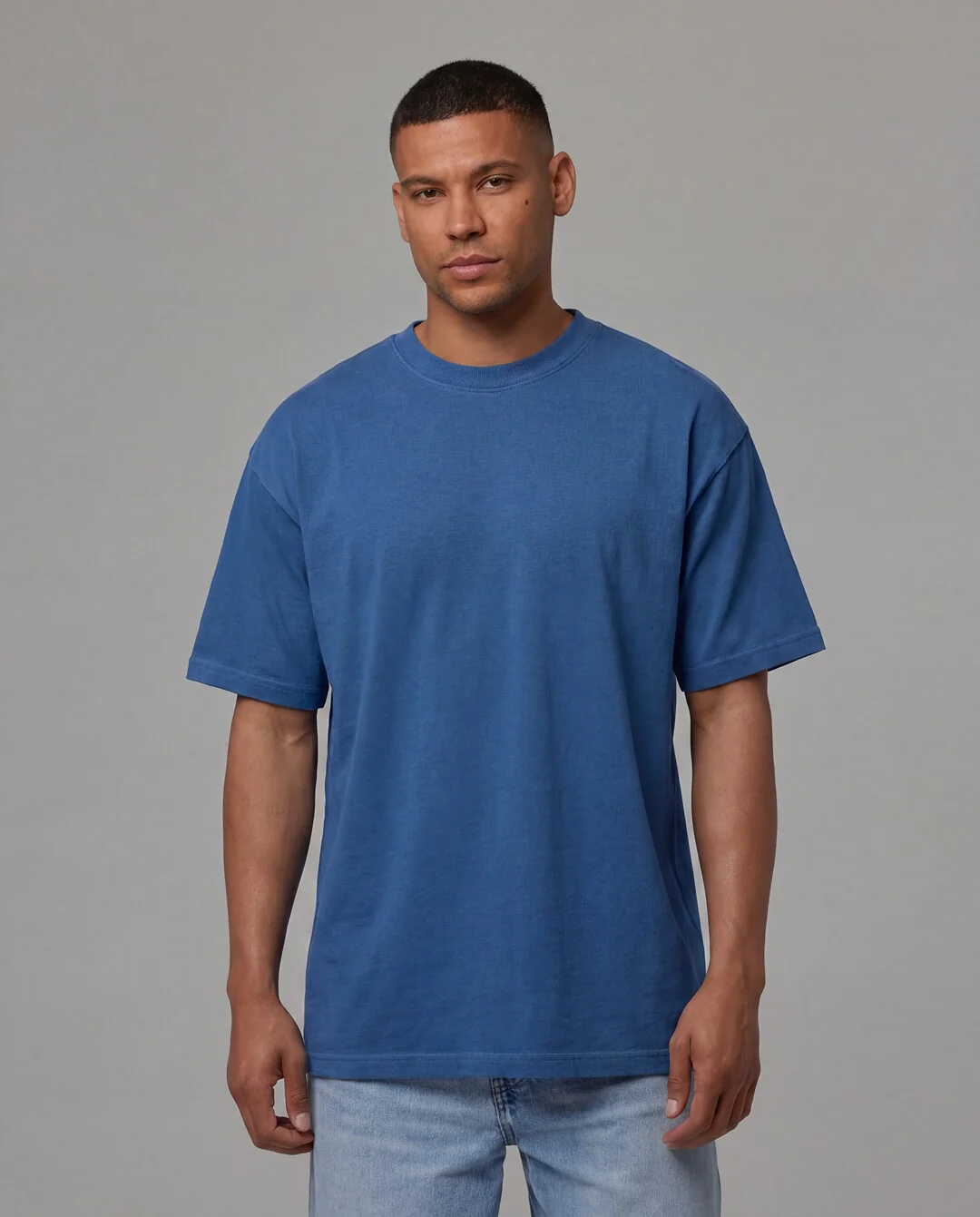 MENS MOCK NECK TEE - Image 44