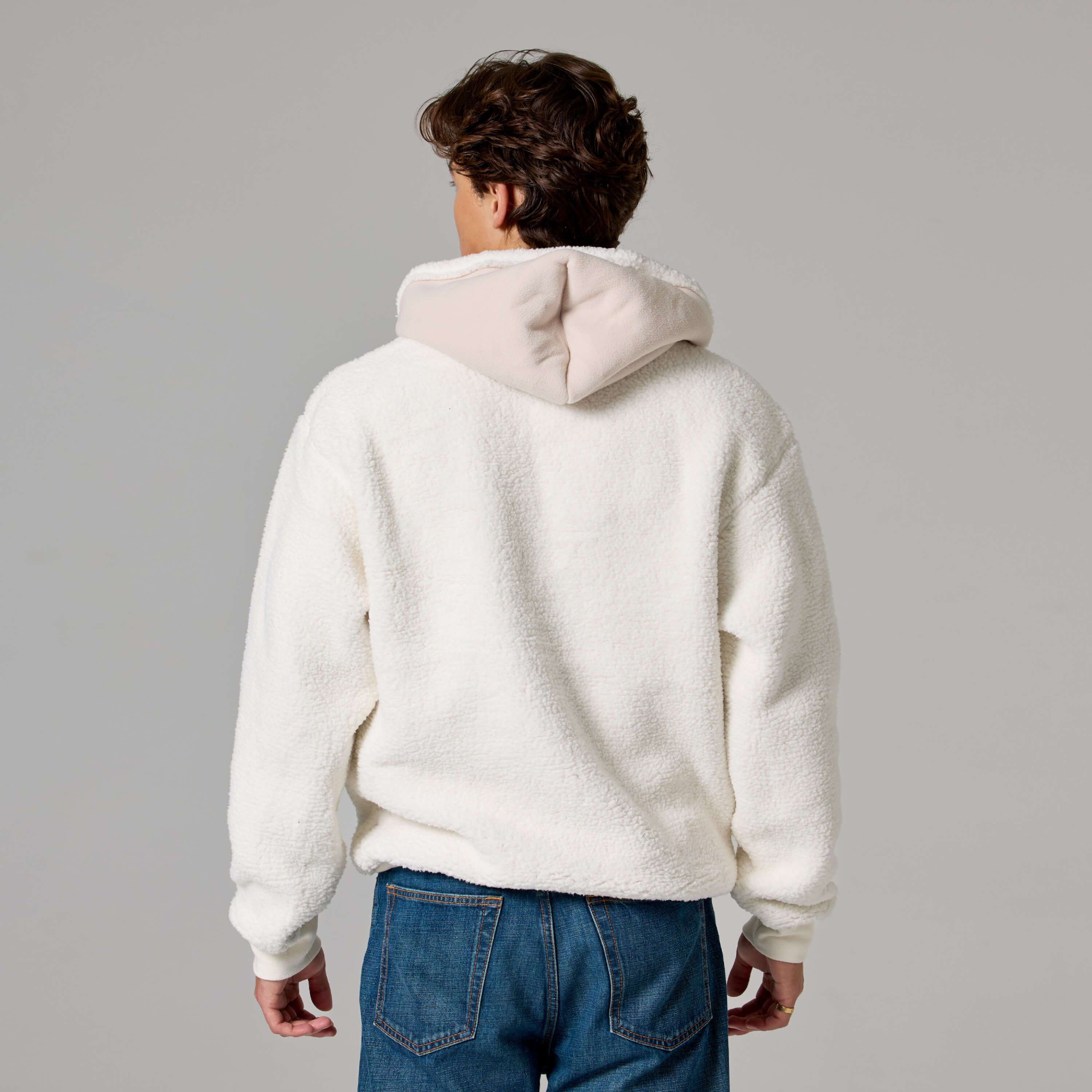 MENS SHERPA HOODIE - Image 4