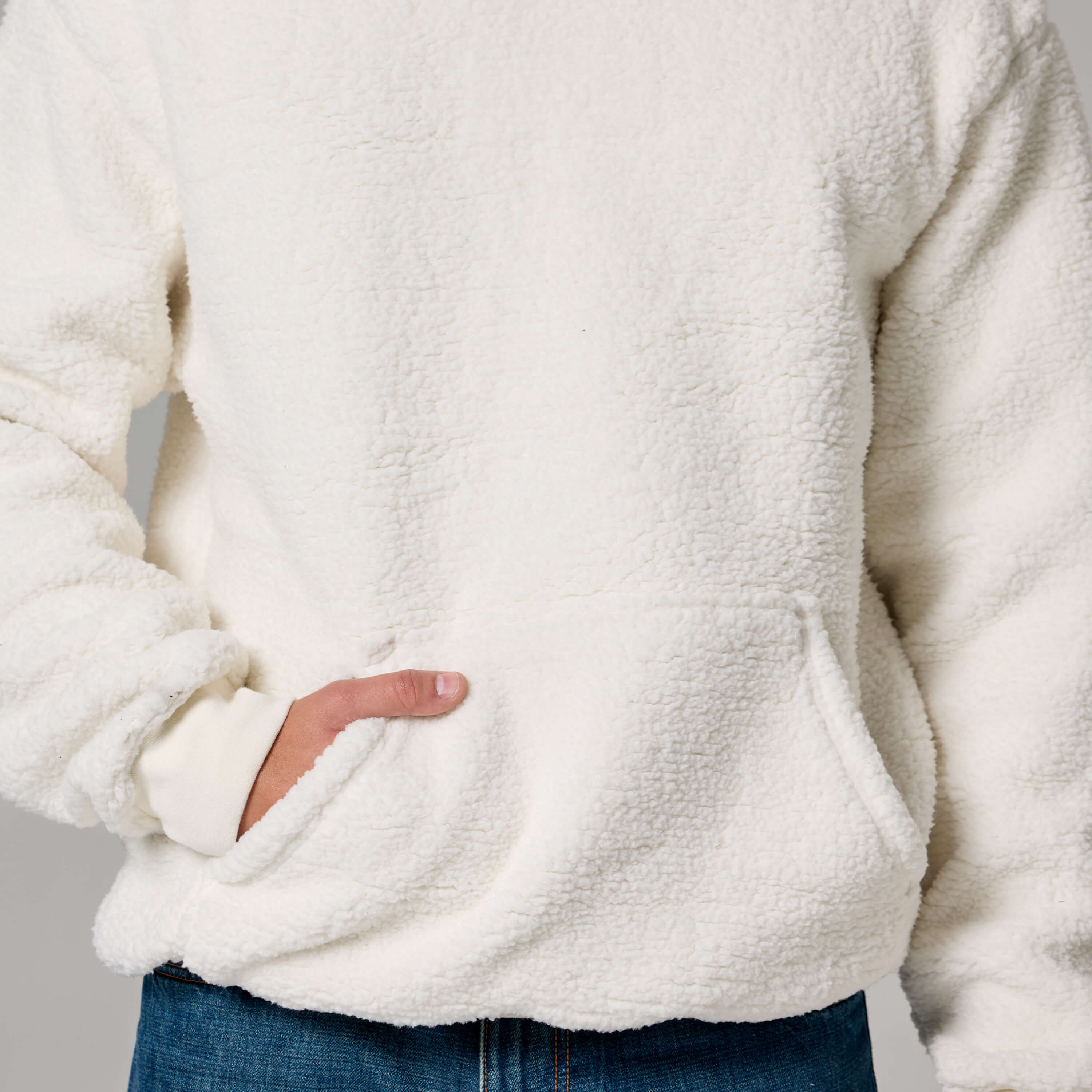 MENS SHERPA HOODIE - Image 5