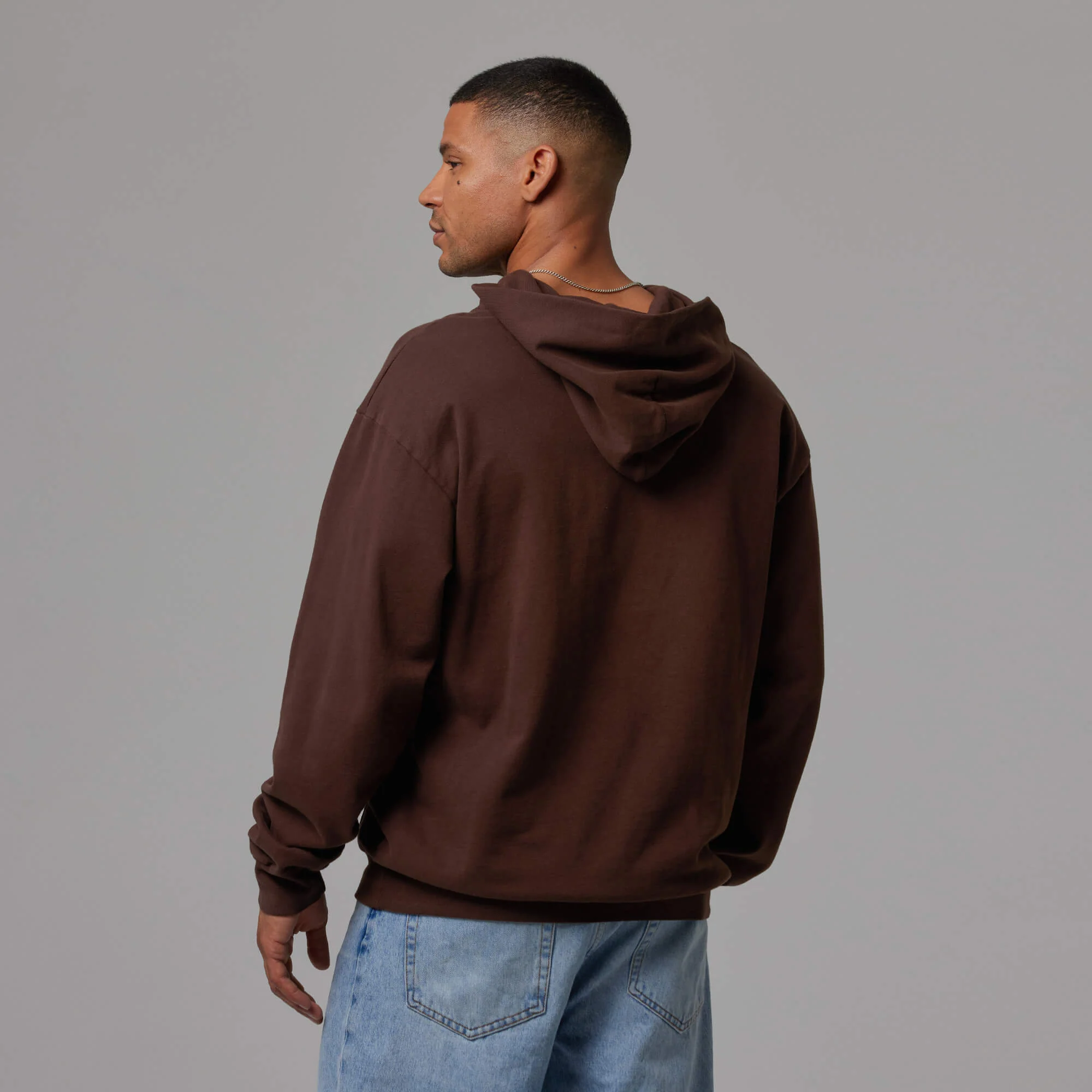 MENS SIMPLE LIGHTWEIGHT HOODIE - Image 3