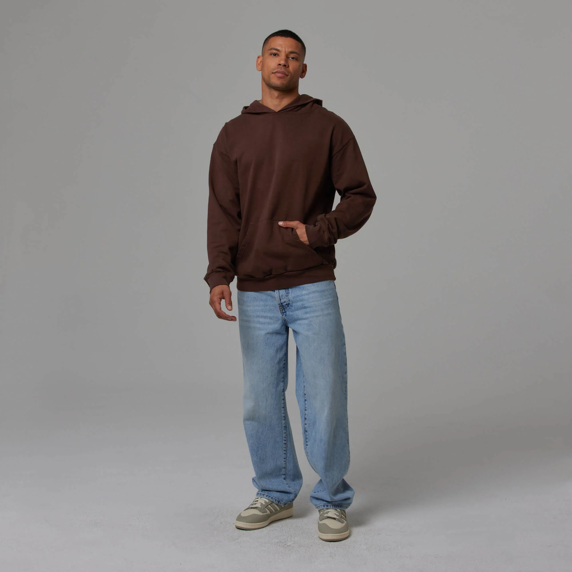 MENS SIMPLE LIGHTWEIGHT HOODIE - Image 4