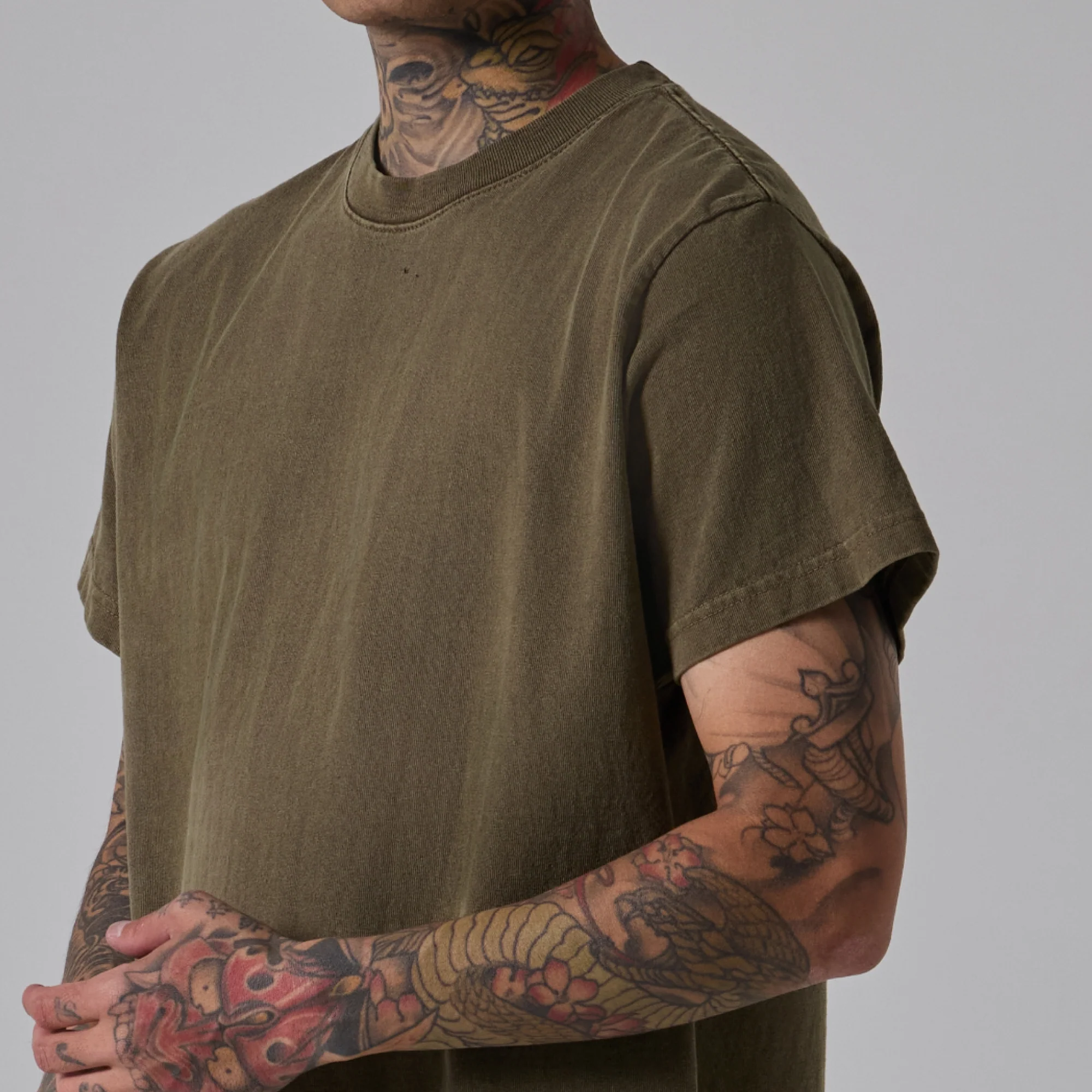 MENS ULTRA HEAVYWEIGHT TEE - Image 4