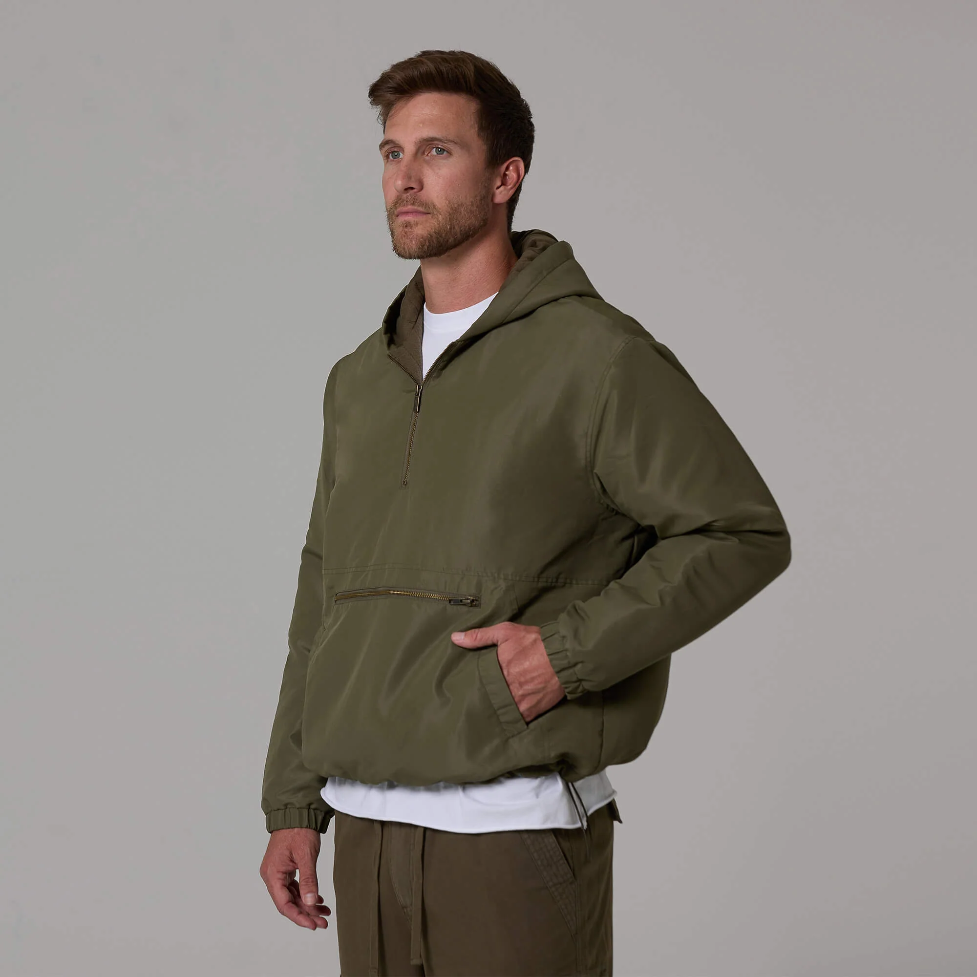 MENS HALF ZIP JACKET - Image 3