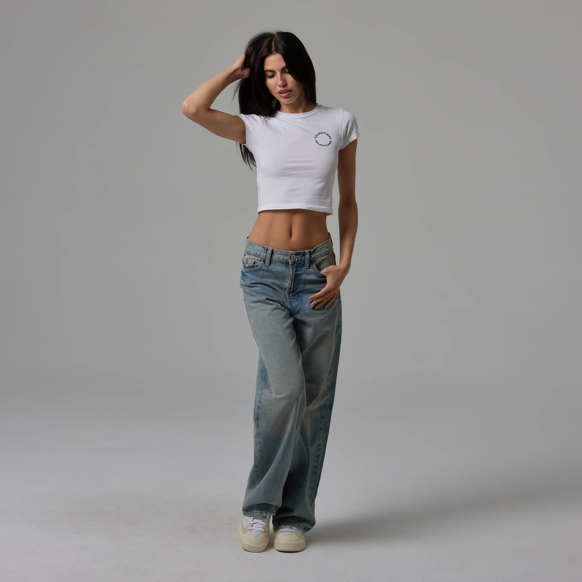 WOMENS CIRCLE LOGO BABY TEE - Image 22