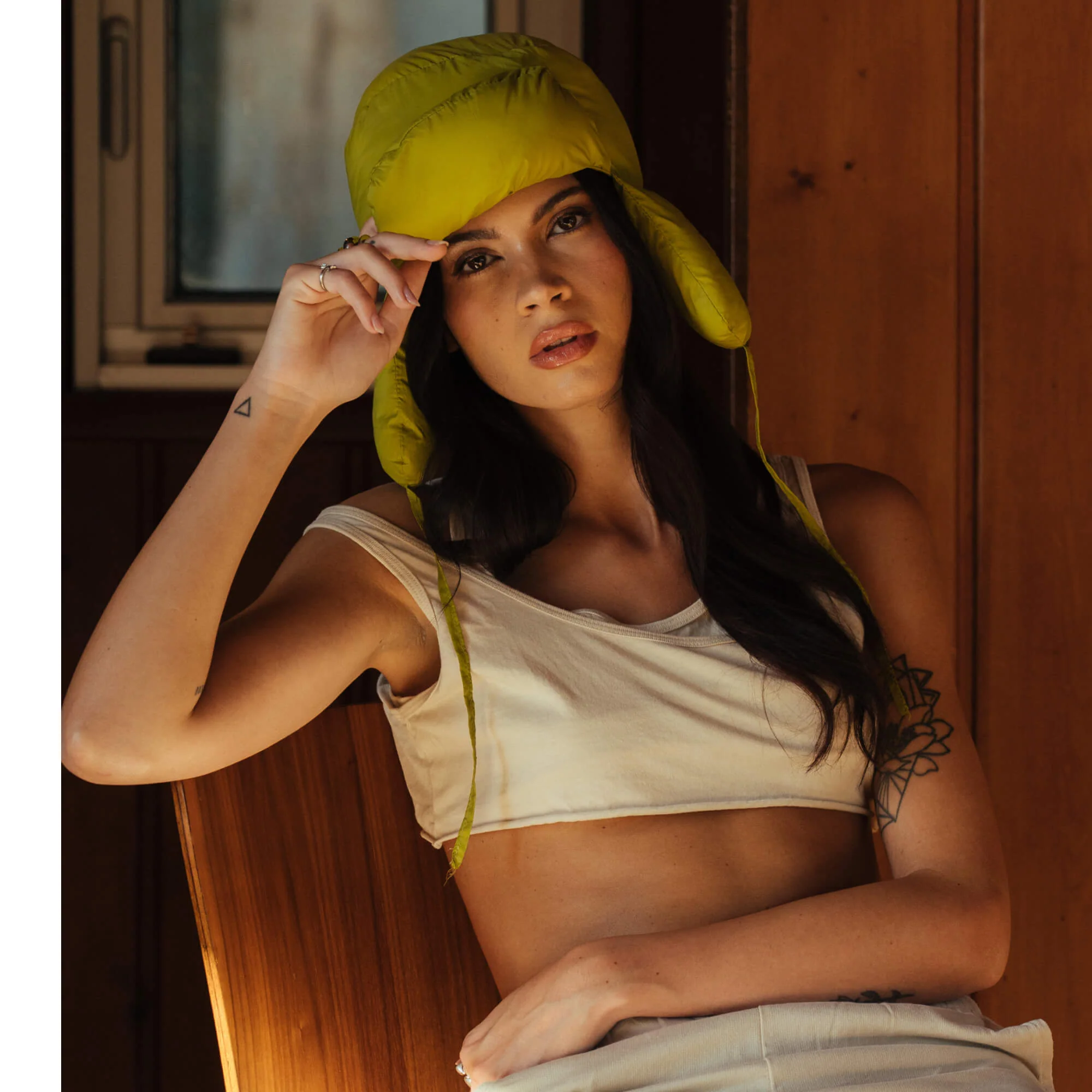 WOMENS CROP RAW HEM TANK - Image 7