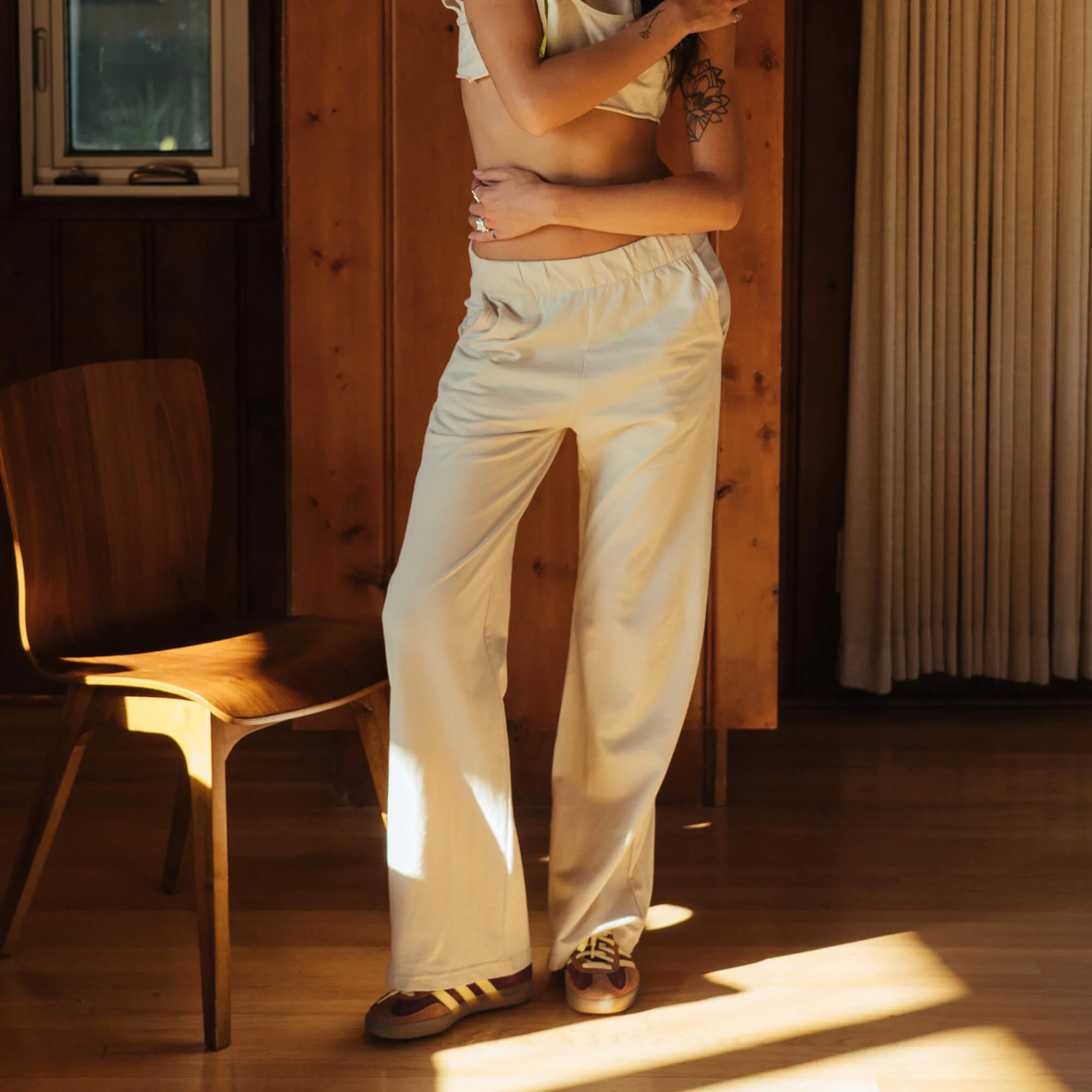 WOMENS FRENCH TERRY LOUNGE PANT - Image 11