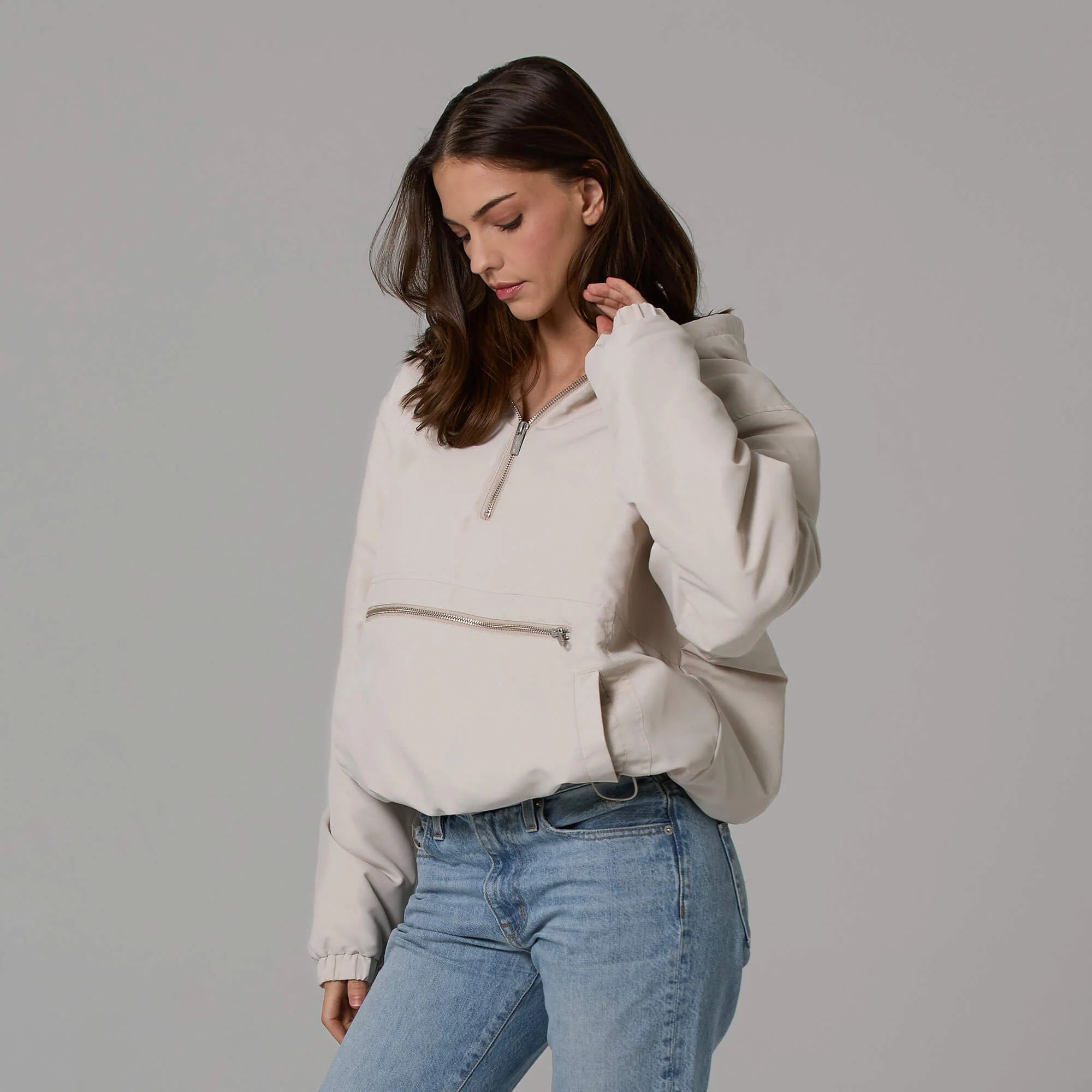 WOMENS HALF ZIP JACKET - Image 3