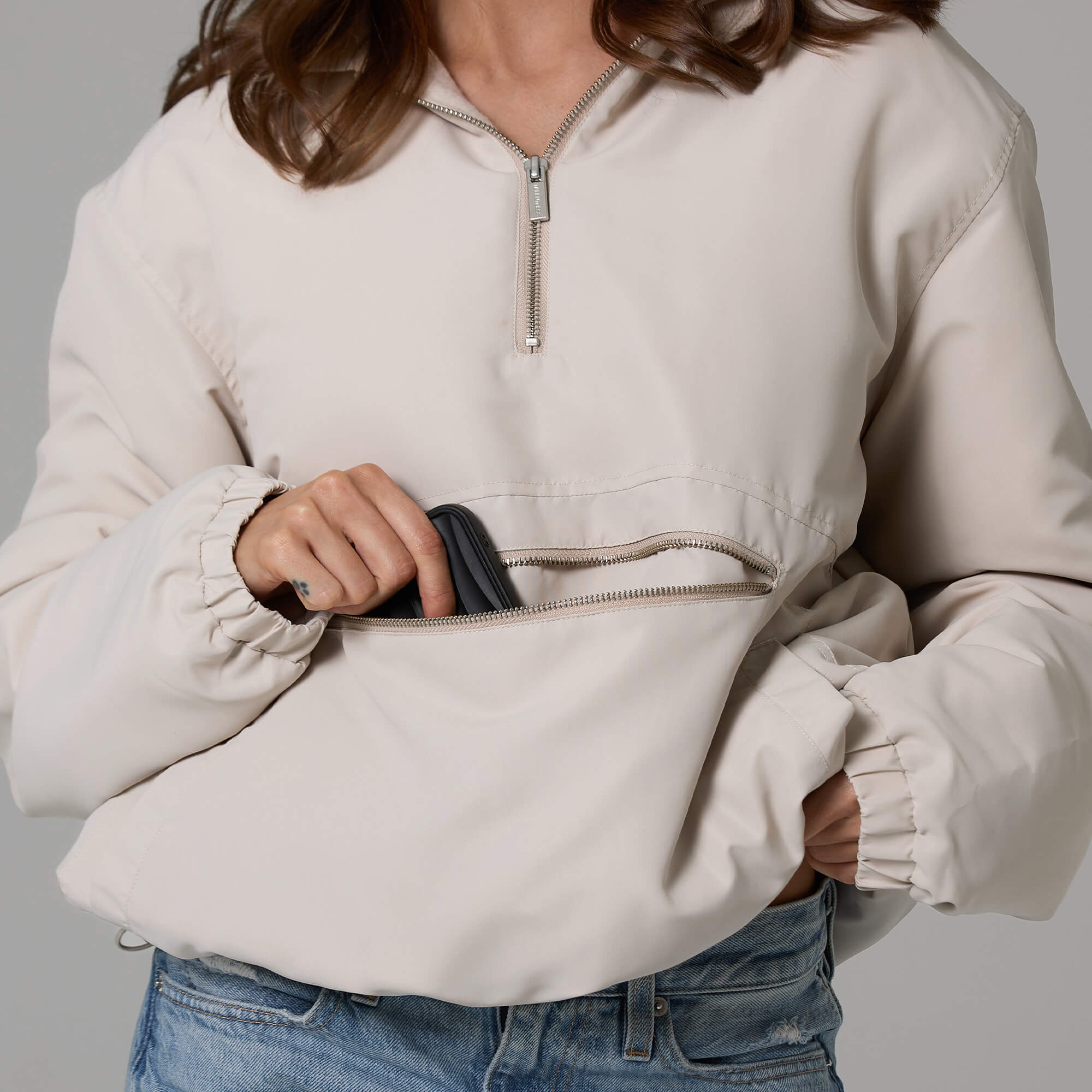 WOMENS HALF ZIP JACKET - Image 6