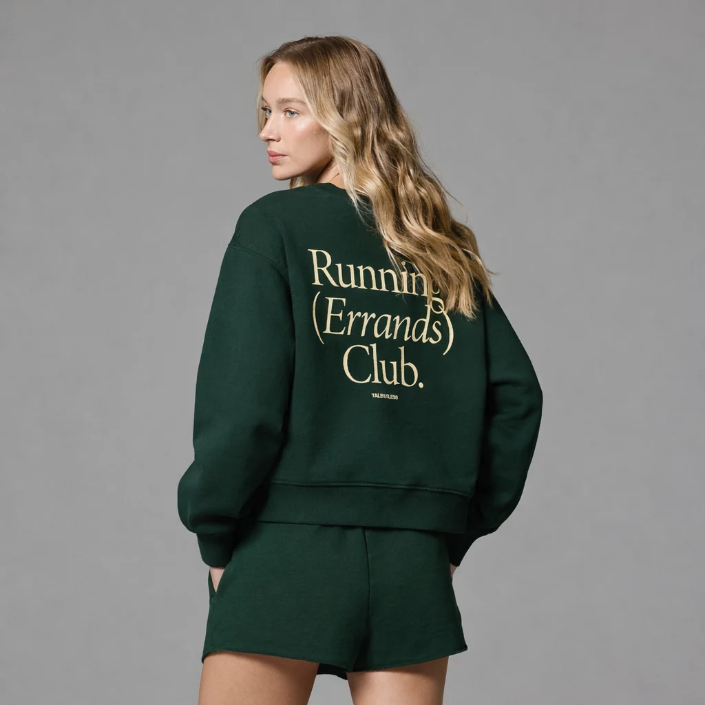 WOMENS RUNNING CLUB CREWNECK - Image 2