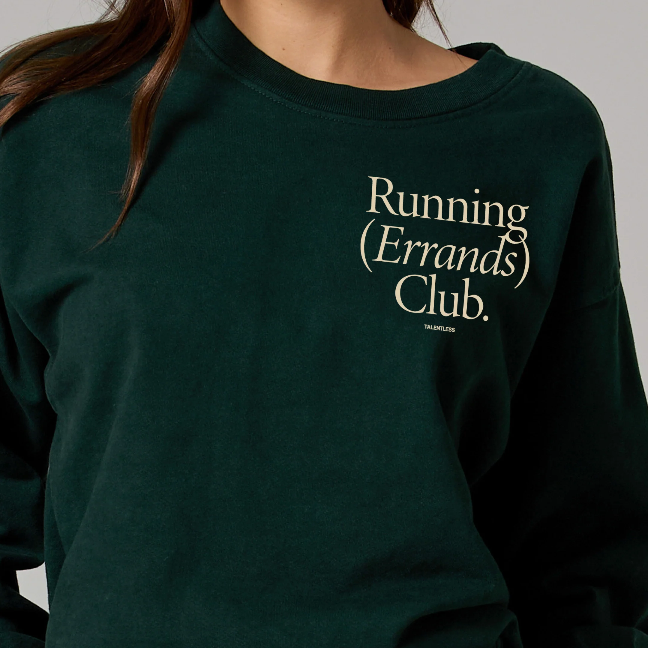 WOMENS RUNNING CLUB CREWNECK - Image 3