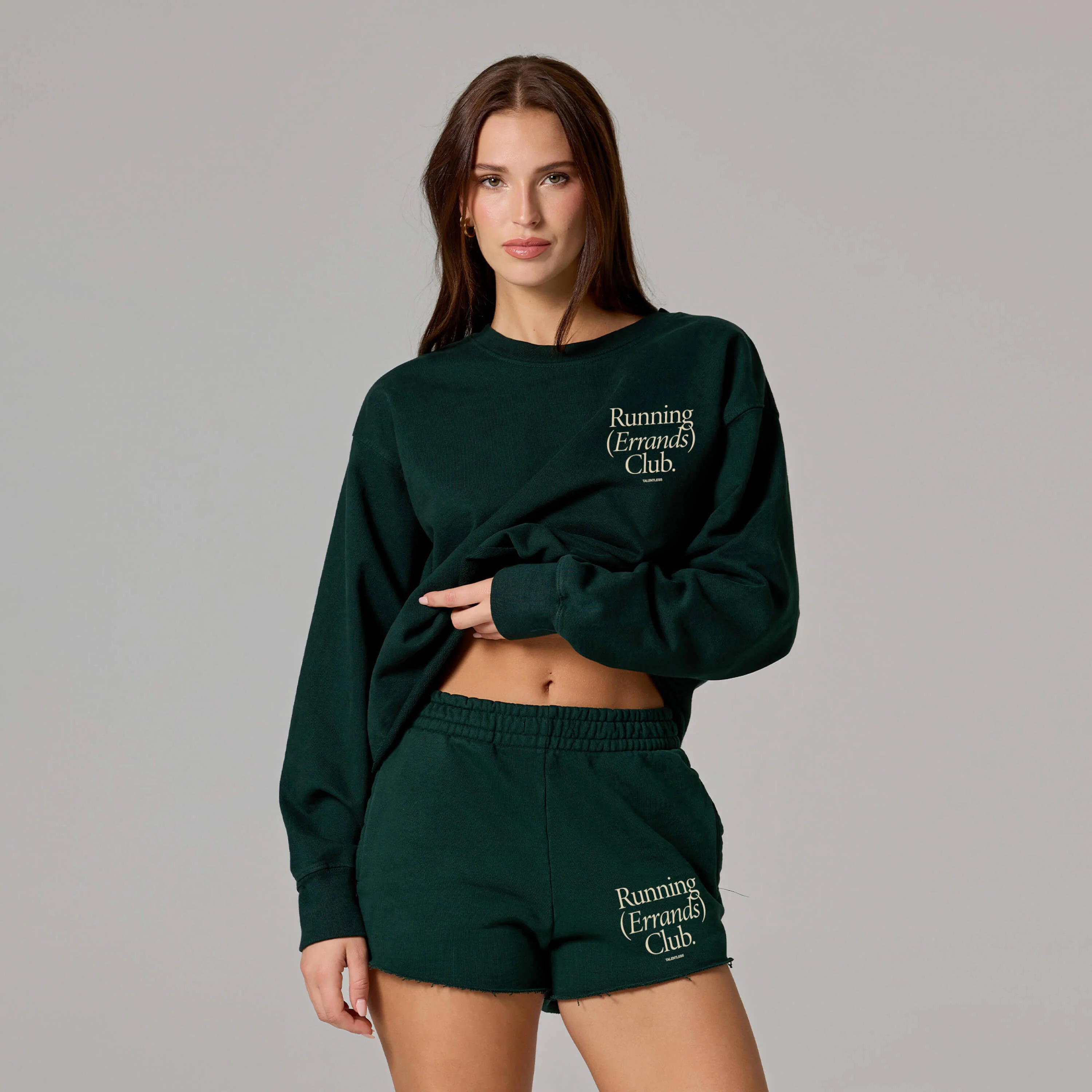 WOMENS RUNNING CLUB CREWNECK - Image 4