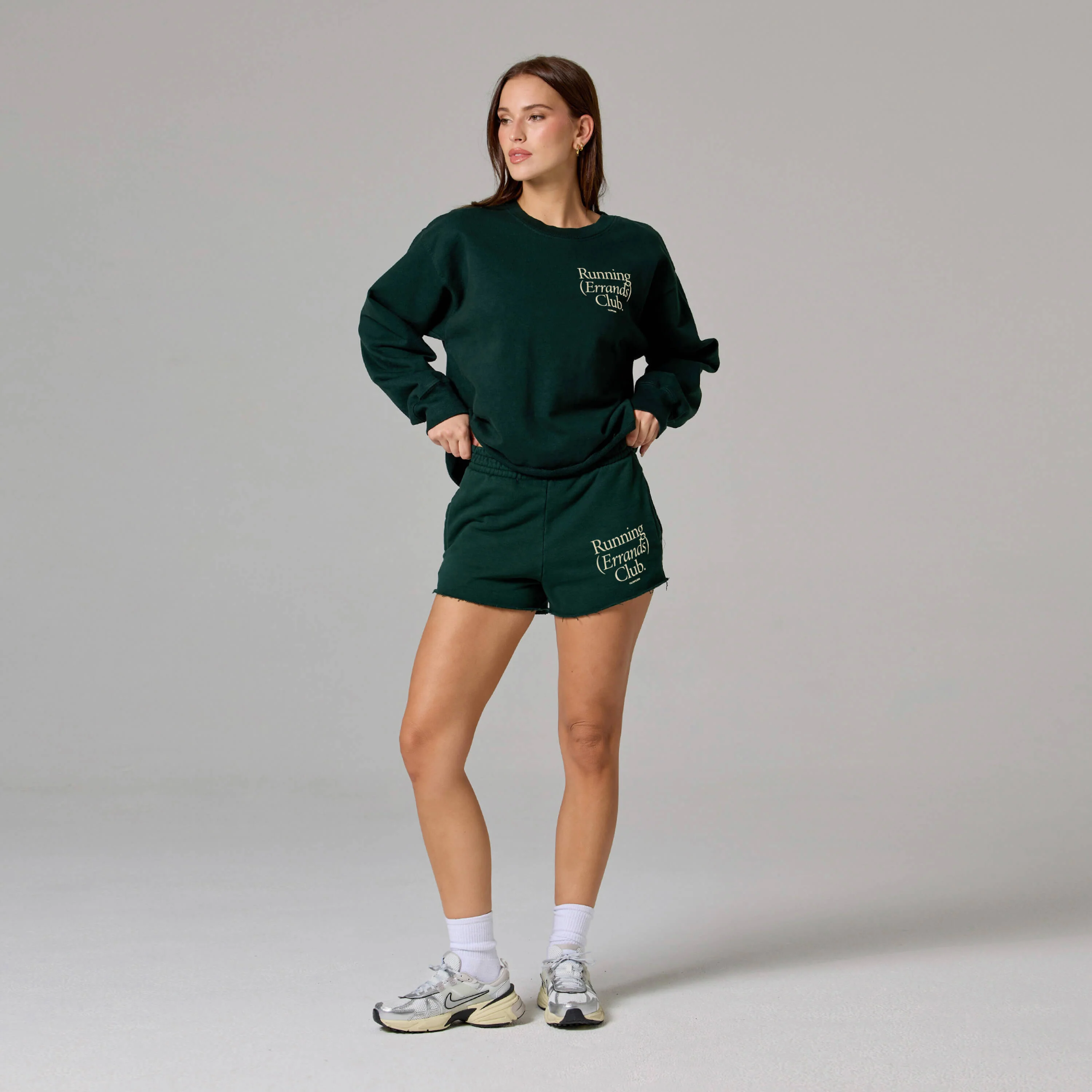 WOMENS RUNNING CLUB CREWNECK - Image 5