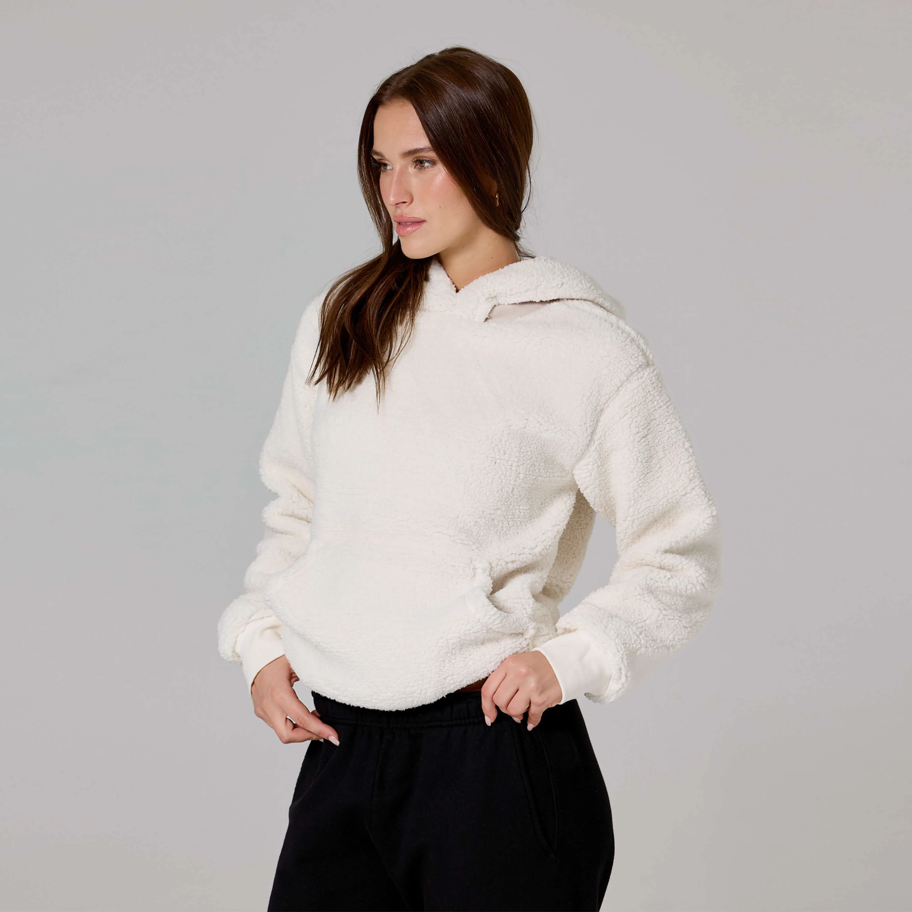 WOMENS SHERPA HOODIE - Image 4