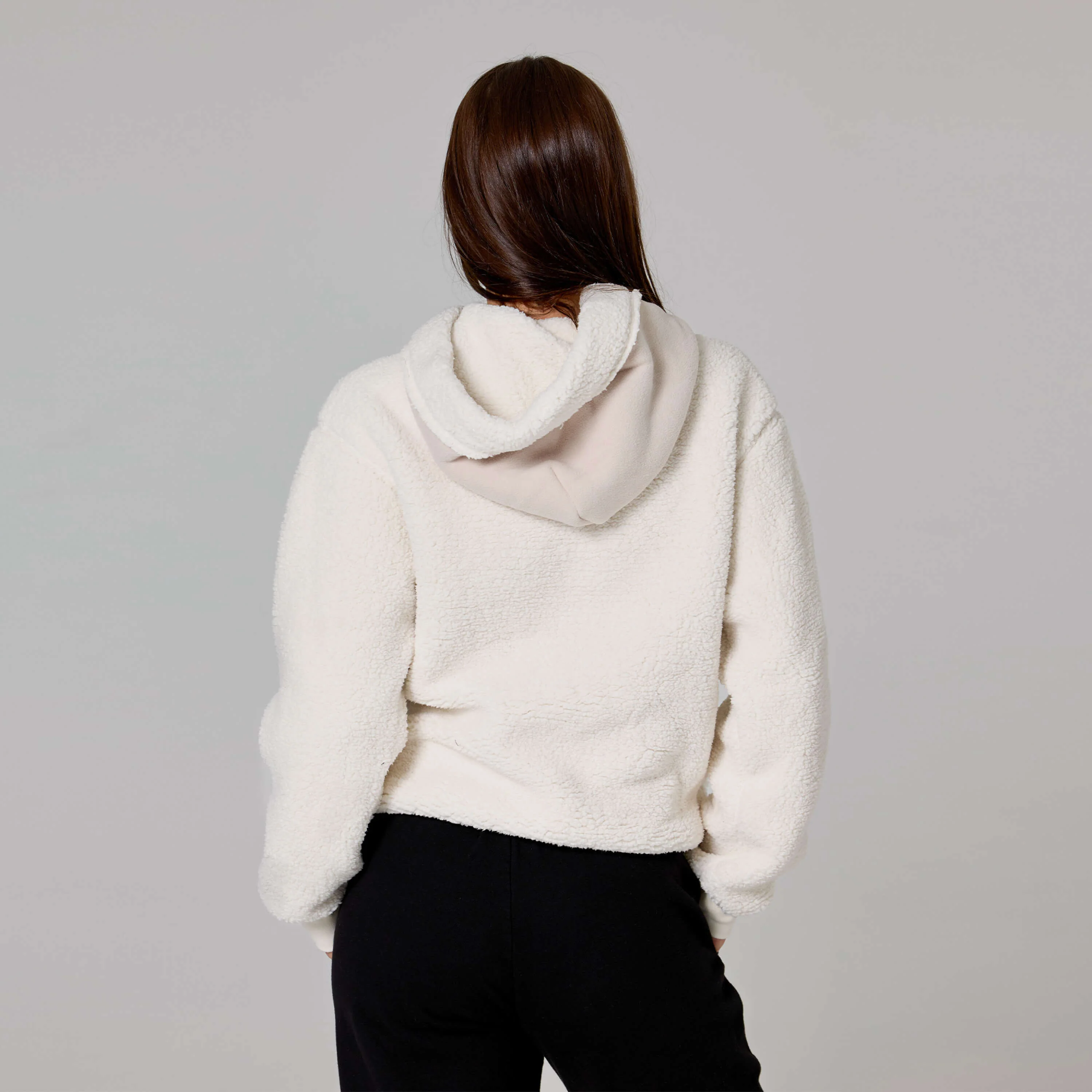 WOMENS SHERPA HOODIE - Image 5